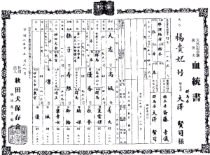 817-楊貴妃号血統書